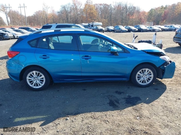 2017 Subaru Impreza Premium with VIN 4S3GTAD60H3712240, listed as a IAAI auction lot 40773945 with 133,146 mi miles. Bid and sale history available at carsss.com. Image 13.