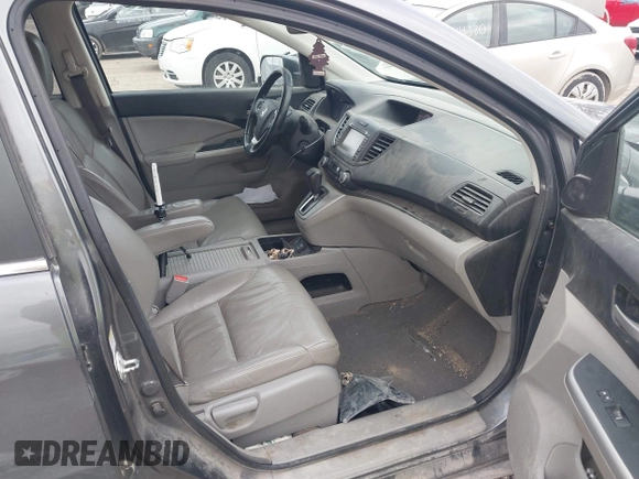 2013 Honda CR-V EX-L with VIN 2HKRM4H79DH664018, listed as a IAAI auction lot 41907086 with 196,150 mi miles. Bid and sale history available at carsss.com. Image 5.