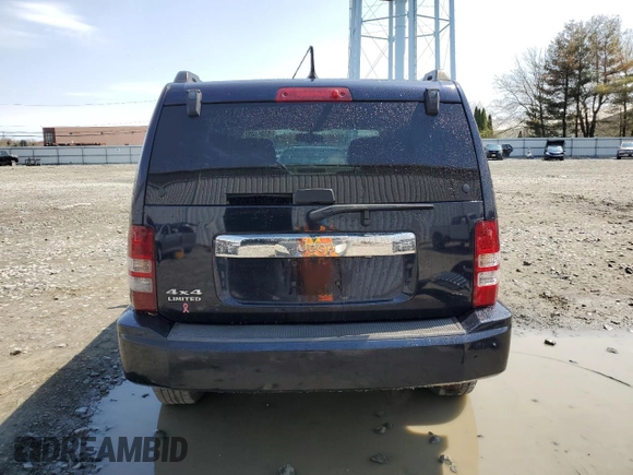 2011 Jeep Liberty Limited 70th Anniversary with VIN 1J4PN5GK0BW569476, listed as a Copart auction lot 53065455 with 138,512 mi miles and Salvage Title. Bid and sale history available at DreamBid. Image 6.