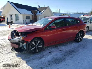 2017 Subaru Impreza Sport with VIN 4S3GTAK66H1725802, listed as a Copart auction lot 42935115 with 50,588 mi miles and Salvage Title. Bid and sale history available at carsss.com. Image 1.