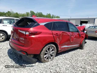 2021 Acura RDX Technology with VIN 5J8TC2H57ML014600, listed as a Copart auction lot 60658165 with Not provided miles and Salvage title. Bid and sale history available at DreamBid. Image 3.