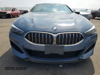 2019 BMW 8 Series M850i xDrive with VIN WBABC4C54KBU95807, listed as a Copart auction lot 45245555 with 33,201 mi miles and Salvage Title. Bid and sale history available at carsss.com. Image 5.