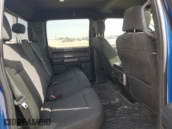 2018 Ford F-150 XL with VIN 1FTEW1C59JKF70876, listed as a Copart auction lot 51387935 with 165,595 mi miles and Salvage Title. Bid and sale history available at carsss.com. Image 10.