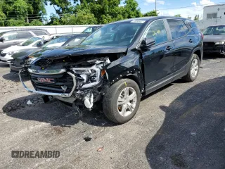 2022 GMC Terrain SLE with VIN 3GKALMEV4NL143734, listed as a Copart auction lot 54038462 with 26,414 mi miles and Salvage Title. Bid and sale history available at carsss.com. Image 2.