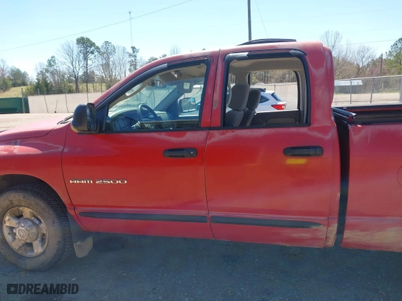 2003 Dodge Ram 2500 ST with VIN 3D7KA28C93G855222, listed as a IAAI auction lot 41795177 with 59,580 mi miles. Bid and sale history available at carsss.com. Image 14.