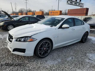 2015 Jaguar XF V6 Portfolio with VIN SAJWJ0FF5F8U62617, listed as a Copart auction lot 42357575 with 59,924 mi miles and Salvage Title. Bid and sale history available at carsss.com. Image 1.