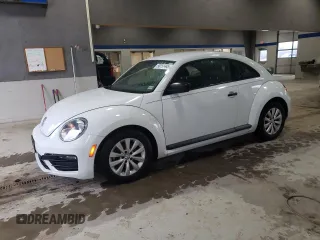 2018 Volkswagen Beetle S with VIN 3VWFD7AT0JM719633, listed as a Copart auction lot 50151445 with 119,598 mi miles and Salvage Title. Bid and sale history available at carsss.com. Image 1.