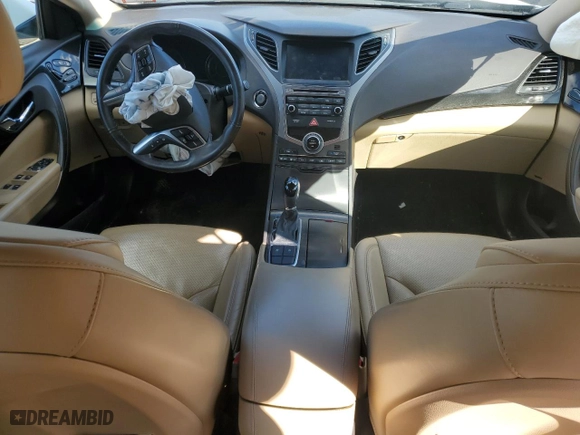 2015 Hyundai Azera with VIN KMHFG4JG6FA473991, listed as a Copart auction lot 44105795 with 0 mi miles and Salvage Title. Bid and sale history available at carsss.com. Image 8.