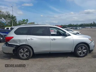 2018 Nissan Pathfinder S with VIN 5N1DR2MN9JC637022, listed as a IAAI auction lot 40555746 with 96,269 mi miles and . Bid and sale history available at DreamBid. Image 13.