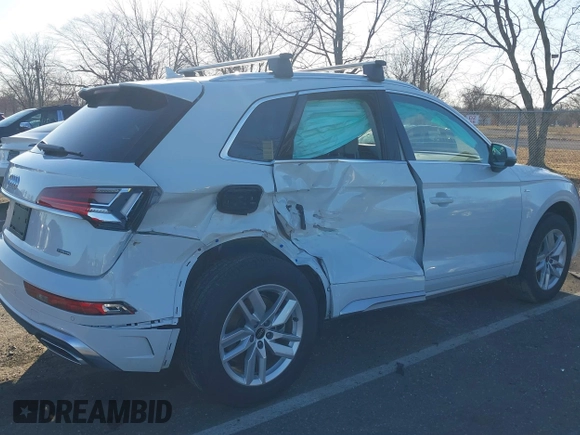 2023 Audi Q5 S line Premium with VIN WA1GAAFY1P2017705, listed as a IAAI auction lot 41747421 with 14,966 mi miles. Bid and sale history available at carsss.com. Image 6.