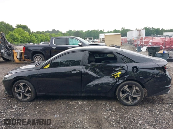 2023 Hyundai Elantra SEL with VIN KMHLS4AG6PU511334, listed as a IAAI auction lot 42281427 with 54,313 mi miles and . Bid and sale history available at DreamBid. Image 14.