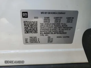 2023 Buick Encore GX Preferred with VIN KL4MMCSL6PB062820, listed as a Copart auction lot 60439205 with 25,813 mi miles and Non repairable. Bid and sale history available at DreamBid. Image 13.