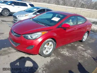 2013 Hyundai Elantra Limited with VIN KMHDH4AE9DU727059, listed as a IAAI auction lot 41699774 with 140,017 mi miles. Bid and sale history available at carsss.com. Image 2.