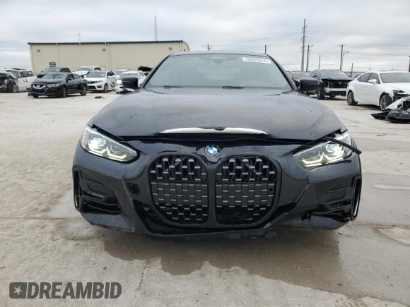 2021 BMW 4 Series 430i with VIN WBA53AP09MCF95380, listed as a Copart auction lot 70993314 with 36,380 mi miles and Salvage Title. Bid and sale history available at DreamBid. Image 5.