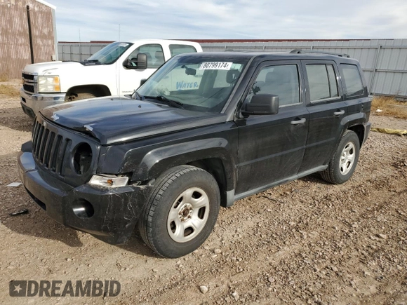 2008 Jeep Patriot Sport with VIN 1J8FF28W18D710437, listed as a Copart auction lot 45663715 with 220,999 mi miles and Salvage title. Bid and sale history available at DreamBid. Image 1.