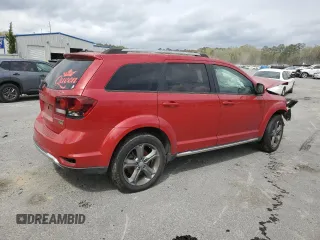 2017 Dodge Journey Crossroad Plus with VIN 3C4PDCGG4HT613860, listed as a Copart auction lot 58511275 with Not provided miles and Salvage title. Bid and sale history available at DreamBid. Image 3.