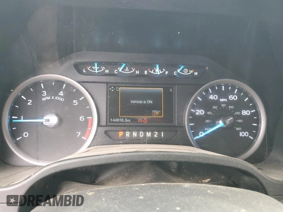2019 Ford F-250 XL with VIN 1FT7W2B62KED22851, listed as a Copart auction lot 52988005 with 144,616 mi miles and Clean title. Bid and sale history available at DreamBid. Image 9.