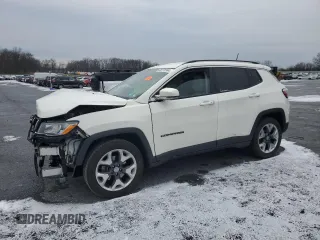 2021 Jeep Compass Limited with VIN 3C4NJCCB4MT573462, listed as a Copart auction lot 86375964 with 99,714 mi miles and Salvage Title. Bid and sale history available at carsss.com. Image 1.