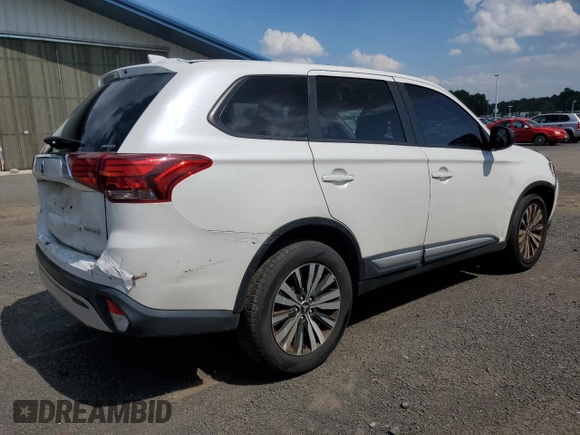 2019 Mitsubishi Outlander ES with VIN JA4AZ3A32KZ055742, listed as a Copart auction lot 65399155 with 131,854 mi miles and Clean title. Bid and sale history available at DreamBid. Image 3.