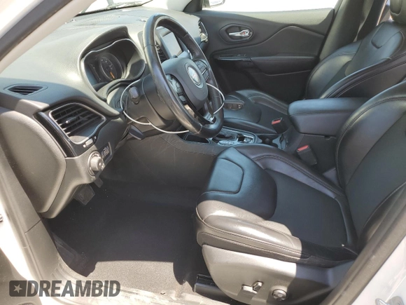 2019 Jeep Cherokee Altitude with VIN 1C4PJLLB8KD338946, listed as a Copart auction lot 53067155 with 66,073 mi miles and Salvage title. Bid and sale history available at DreamBid. Image 7.