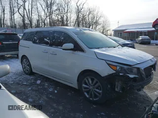 2018 Kia Sedona SX-L with VIN KNDME5C13J6394046, listed as a IAAI auction lot 41376967 with 178,447 mi miles. Bid and sale history available at carsss.com. Image 14.