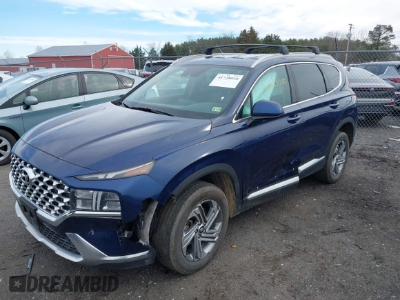 2022 Hyundai Santa Fe SEL with VIN 5NMS2DAJ8NH443618, listed as a IAAI auction lot 41728010 with 77,066 mi miles. Bid and sale history available at carsss.com. Image 17.