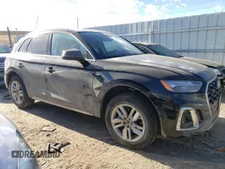 2023 Audi Q5 S line Premium with VIN WA1GAAFY8P2072667, listed as a Copart auction lot 44148885 with 9,422 mi miles and Salvage Title. Bid and sale history available at carsss.com. Image 4.