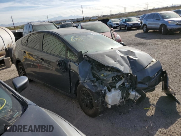 2015 Toyota Prius Four with VIN JTDKN3DU0F1926622, listed as a Copart auction lot 75161244 with Not Provided miles and Salvage Title. Bid and sale history available at carsss.com. Image 4.