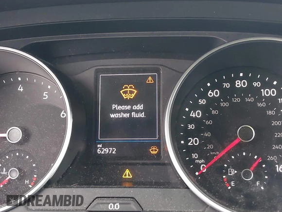 2019 Volkswagen Tiguan S with VIN 3VV0B7AX1KM046808, listed as a IAAI auction lot 41911225 with 62,972 mi miles and . Bid and sale history available at DreamBid. Image 15.