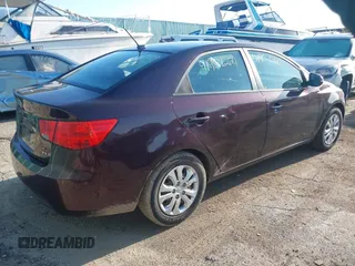 2011 Kia Forte EX with VIN KNAFU4A29B5361400, listed as a IAAI auction lot 41951264 with 131,177 mi miles. Bid and sale history available at carsss.com. Image 4.