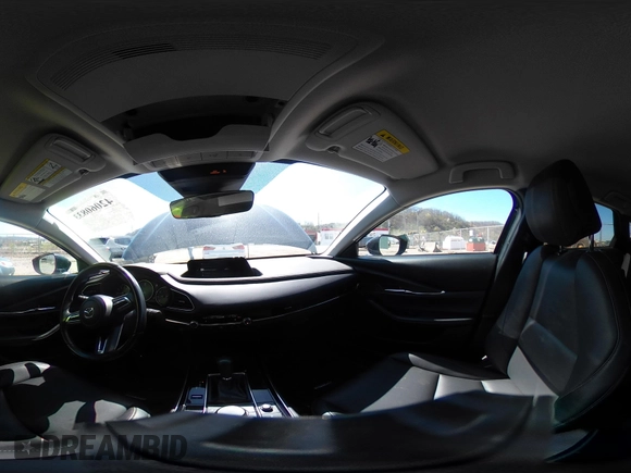 2023 Mazda CX-30 S Carbon Edition with VIN 3MVDMBCM1PM509987, listed as a IAAI auction lot 42060833 with 14,140 mi miles and . Bid and sale history available at DreamBid. Image 18.