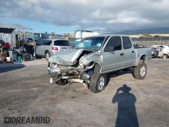 2002 Toyota Tacoma PreRunner with VIN 5TEGN92N42Z005511, listed as a IAAI auction lot 41313457 with Not Provided miles and . Bid and sale history available at DreamBid. Image 6.