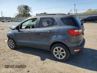 2020 Ford EcoSport SE z VIN MAJ3S2GE8LC319479, wystawiony jako Copart lot #49800725 z przebiegiem 111 543 mil mil oraz Szkody całkowita. Historia ofert i sprzedaży dostępna na DreamBid. Obrazek 2.