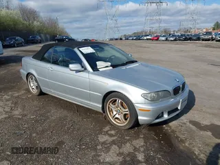 2004 BMW 3 Series 330Ci with VIN WBABW534X4PJ94369, listed as a IAAI auction lot 41936813 with 167,838 mi miles. Bid and sale history available at carsss.com. Image 1.