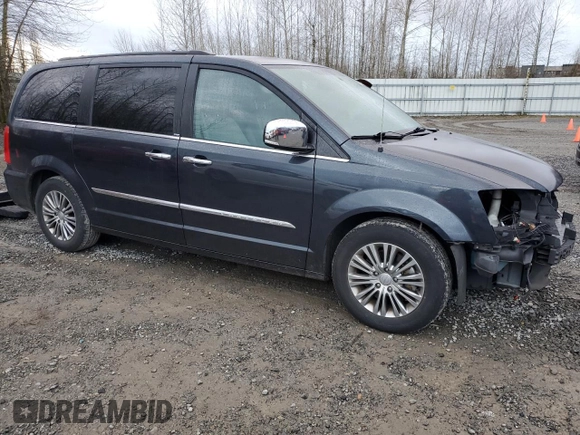 2014 Chrysler Town & Country Touring L 30th Anniversary with VIN 2C4RC1CG5ER277141, listed as a Copart auction lot 49679315 with 106,167 mi miles and Salvage Title. Bid and sale history available at DreamBid. Image 4.