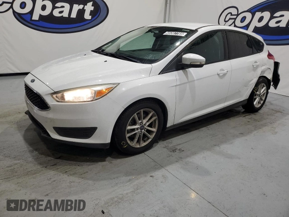 2016 Ford Focus SE with VIN 1FADP3K29GL263065, listed as a Copart auction lot 45387785 with 88,000 mi miles and Clean Title. Bid and sale history available at carsss.com. Image 1.