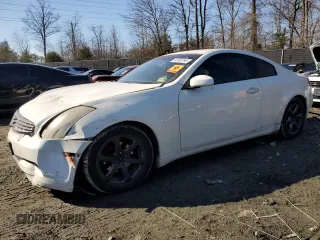 2003 Infiniti G35 w/Leather with VIN JNKCV54E33M206846, listed as a Copart auction lot 42630765 with 178,022 mi miles and Salvage Title. Bid and sale history available at DreamBid. Image 1.