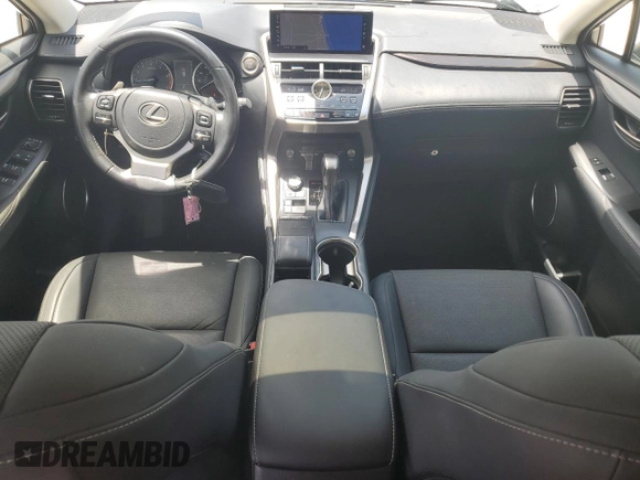 2021 Lexus NX 300 with VIN JTJGARBZ4M2180456, listed as a Copart auction lot 59181055 with 45,456 mi miles and Salvage title. Bid and sale history available at DreamBid. Image 8.