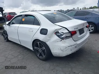 2021 Mercedes-Benz A 220 with VIN W1K3G4EB5MJ310273, listed as a IAAI auction lot 42116311 with Not provided miles and . Bid and sale history available at DreamBid. Image 3.