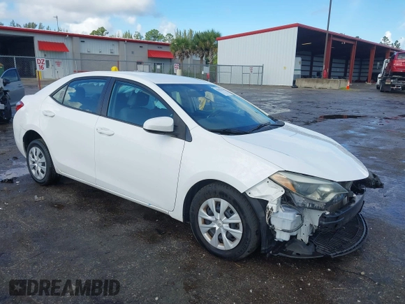2016 Toyota Corolla L z VIN 2T1BURHE0GC641909, wystawiony jako IAAI lot #42583396 z przebiegiem 124 790 mil mil oraz . Historia ofert i sprzedaży dostępna na DreamBid. Obrazek 1.