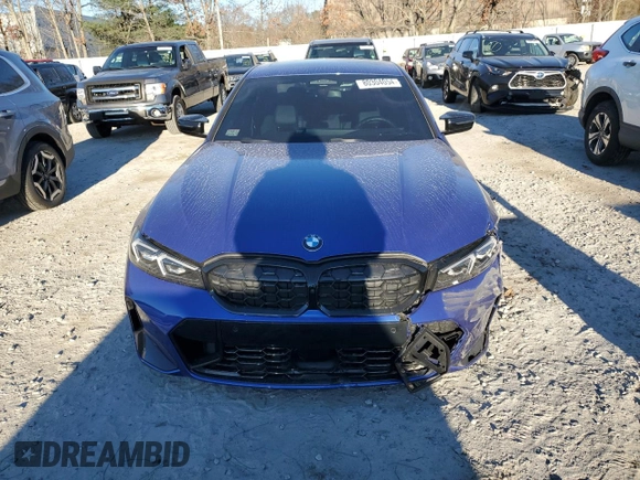 2024 BMW 3 Series M340i xDrive with VIN 3MW49FF00R8D93645, listed as a Copart auction lot 80304054 with 19,811 mi miles and Salvage Title. Bid and sale history available at carsss.com. Image 5.