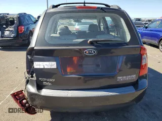 2008 Kia Rondo LX with VIN KNAFG525287202639, listed as a Copart auction lot 73477934 with 98,181 mi miles and Salvage Title. Bid and sale history available at carsss.com. Image 6.