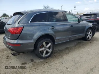 2015 Audi Q7 3.0T S line Prestige with VIN WA1DGAFE1FD023143, listed as a Copart auction lot 51624235 with 0 mi miles and Clean Title. Bid and sale history available at carsss.com. Image 3.