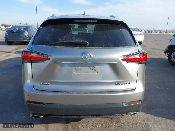 2015 Lexus NX 200t with VIN JTJBARBZ2F2002932, listed as a IAAI auction lot 41797857 with 205,902 mi miles. Bid and sale history available at carsss.com. Image 16.