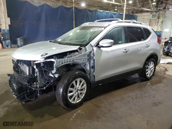 2020 Nissan Rogue SV with VIN JN8AT2MV4LW136568, listed as a Copart auction lot 50413375 with 90,062 mi miles and Salvage Title. Bid and sale history available at carsss.com. Image 1.