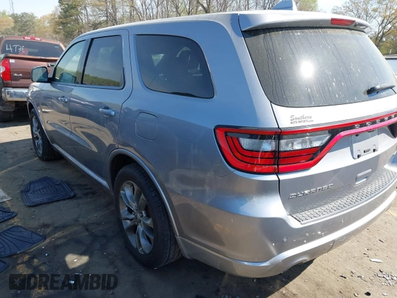 2019 Dodge Durango GT Plus with VIN 1C4RDHDG2KC645171, listed as a IAAI auction lot 41902807 with 124,953 mi miles and . Bid and sale history available at DreamBid. Image 3.