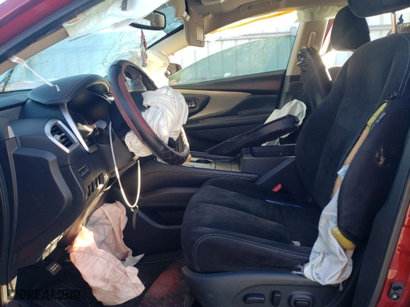 2017 Nissan Murano SL with VIN 5N1AZ2MG1HN204331, listed as a Copart auction lot 87218914 with 0 mi miles and Salvage Title. Bid and sale history available at carsss.com. Image 7.