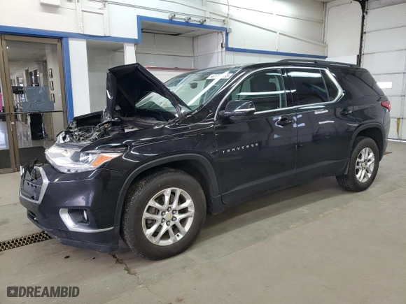 2020 Chevrolet Traverse LT Cloth with VIN 1GNEVGKW8LJ176334, listed as a Copart auction lot 47797155 with 90,117 mi miles and Salvage Title. Bid and sale history available at carsss.com. Image 1.