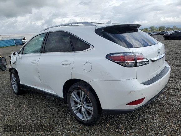 2015 Lexus RX 350 z VIN 2T2ZK1BAXFC204473, wystawiony jako Copart lot #51339175 z przebiegiem 75 992 mil mil oraz Szkoda całkowita • Salvage title. Historia ofert i sprzedaży dostępna na DreamBid. Obrazek 2.