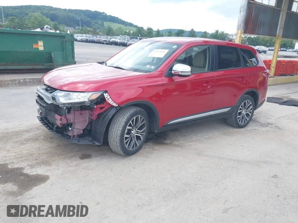 2018 Mitsubishi Outlander ES with VIN JA4AZ3A38JZ070924, listed as a IAAI auction lot 42712111 with 35,691 mi miles and . Bid and sale history available at DreamBid. Image 2.